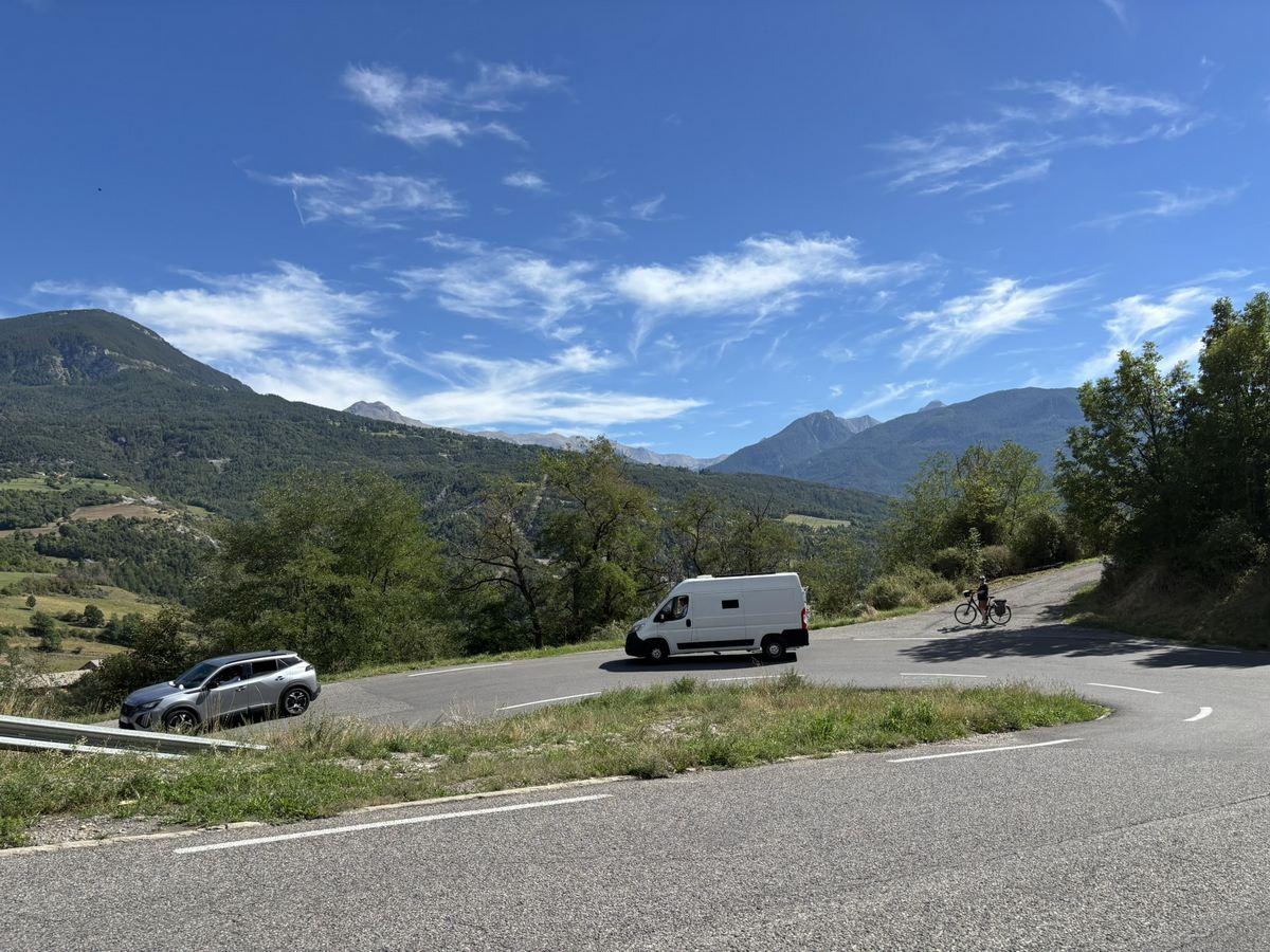 Descente vers la Durance